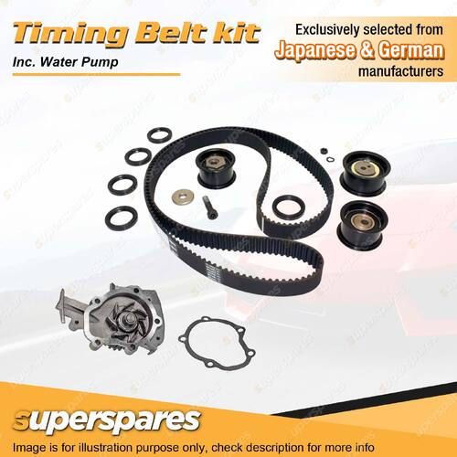 Timing Belt Kit & Water Pump for Mitsubishi Galant HH 2.0L 7 Bolt Crank 2.0L