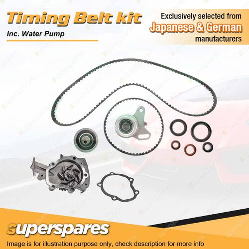 Timing Belt Kit & H.A.T & Water Pump for Mitsubishi Lancer CC 1.8L 4cyl