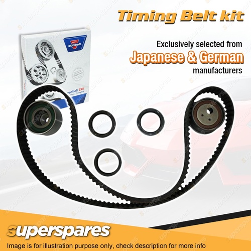 Superspares Timing Belt Kit for Proton 1.8L 4cyl DOHC 4G93 Refer KTBA120