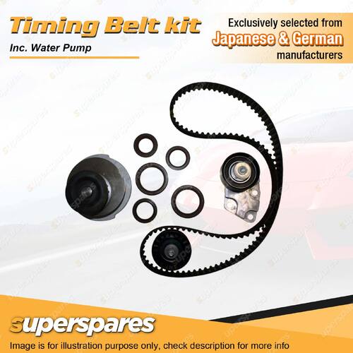 Timing Belt Kit Inc Water Pump for Daewoo Cielo Lanos Nubira with dust shield