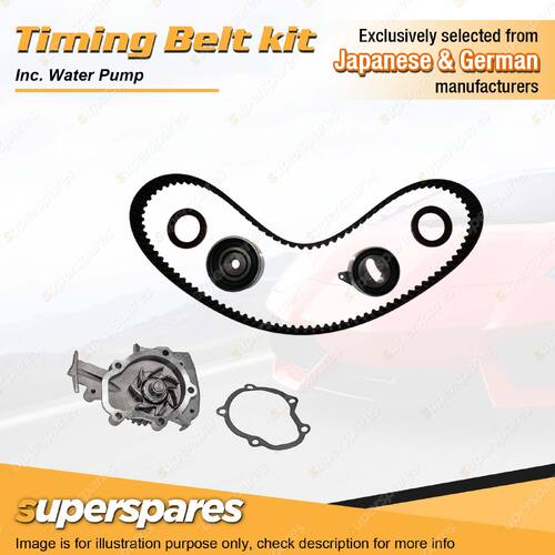 Superspares Timing Belt Kit & Water Pump for Ford Econovan JH 1.8L 4 Cyl F8