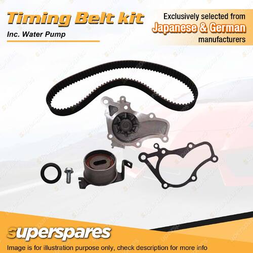 Timing Belt Kit & Water Pump for Mitsubishi Lancer CC 1.6L 4G92 4 BOLT HOLE