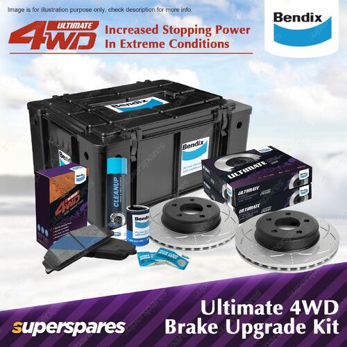 Bendix Rear ULT4WD Brake Upgrade Kit for Land Rover Discovery L319 Range L320