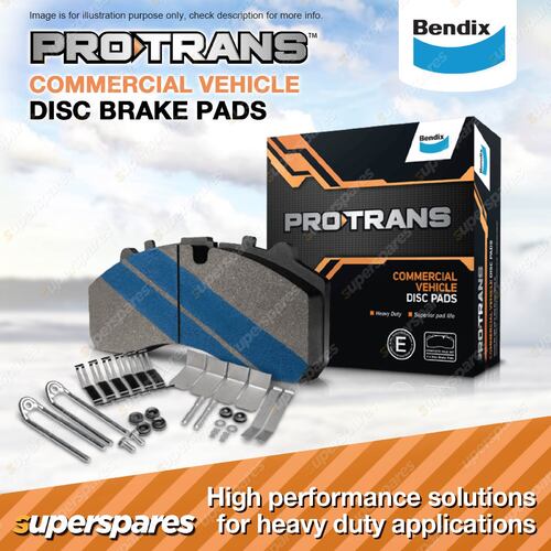 Bendix Protrans Rear Disc Brake Pads for DAF LF 45 FA Wabco PAN 17 2006 - On