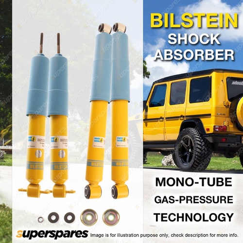 F + R Bilstein B6 Shock Absorbers for Mitsubishi Pajero NF NG V6 Coil Rear