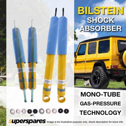 Front + Rear Bilstein B6 Shock Absorbers for Toyota Landcruiser FJ80 HDJ80 HZJ80