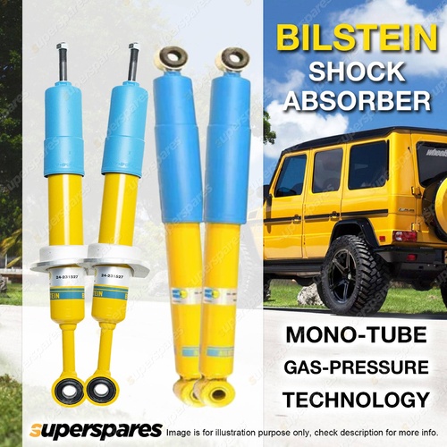 F + R Bilstein B6 Shock Absorbers for Mazda BT-50 Coil Spring Front 2012-2020