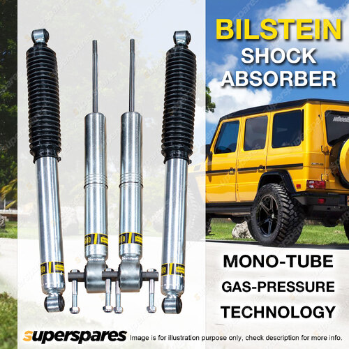 Front+Rear Bilstein B8 5100 Monotube Shock Absorbers for GMC Sierra 1500 19-On