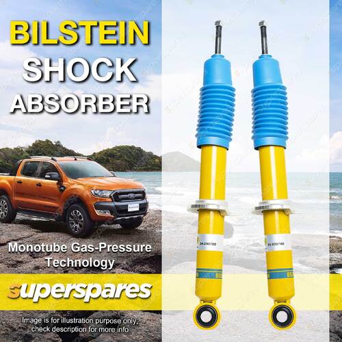 Pair Front Bilstein B6 Raised Shock Absorbers for Nissan Patrol GQ GU Y61