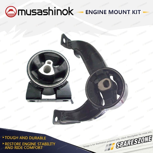 Front + Rear Engine Mount Kit for Chrysler Sebring JS 2.7L V6 EER 12/07-12/11