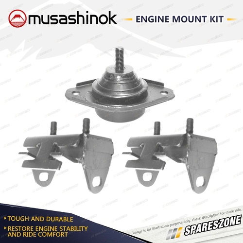 Front Rear Engine Mount Kit for Ford Fairlane NA NC Falcon EA EB ED XG LTD DA DC