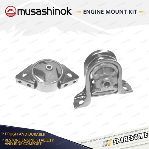 Front + Rear Engine Mount Kit for Ford Corsair UA 2.0L 2.4L 4Cyl CA20E KA24E