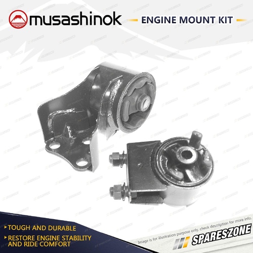 Front + Rear Engine Mount Kit for Ford Probe ST SU SV Telstar AX AY 2.5L V6 Auto