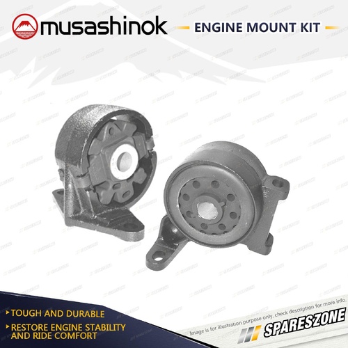 Front + Rear Engine Mount Kit for Ford Cougar SW SX Mondeo HC HD HE HE ST4 Man.