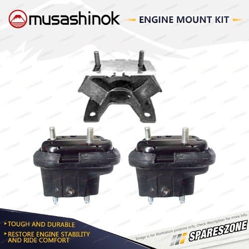 Front + Rear Engine Mount for Holden Commodore VU VY Calais VY Caprice Statesman