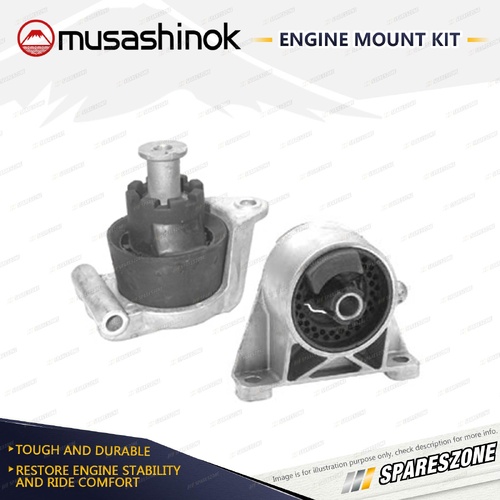 Front + Rear Engine Mount Kit for Holden Astra AH TS01 TS02 TS05 1.8L Auto