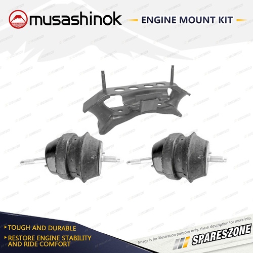 Front + Rear Engine Mount for Holden Commodore Calais VE Caprice Statesman WM