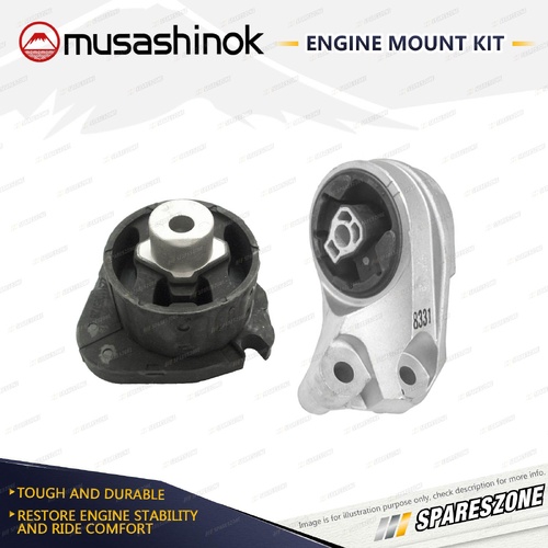 Front + Rear Engine Mount Kit for Holden Captiva CG 2.2L T-Diesel 11-16 Auto