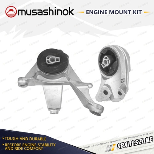 Front + Rear Engine Mount Kit for Holden Captiva CG 2.2L T-Diesel 11-16 Man.