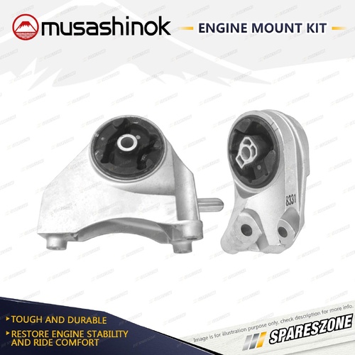 Front + Rear Engine Mount Kit for Holden Captiva 5 7 CG 2.4L 4Cyl FWD LE5 11-12