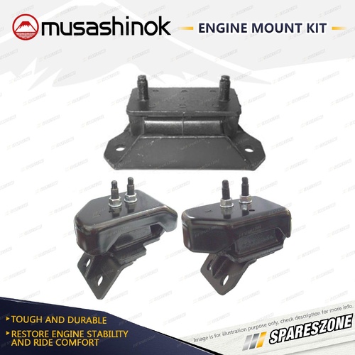 Front + Rear Engine Mount Kit for Holden Colorado RC Rodeo RA TFR32 2.4L 03-12