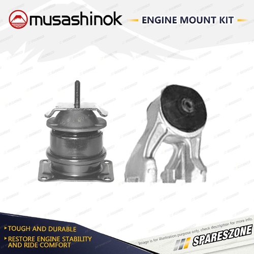 Front + Rear Engine Mount Kit for Honda Odyssey RA8 3.0L V6 J30A3 3/00-5/04