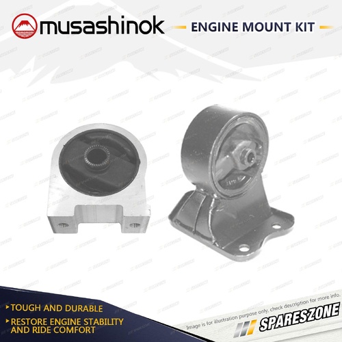 Front + Rear Engine Mount Kit for Hyundai Sonata Y3 3.0L V6 G6AT 8/93-4/98