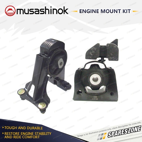 Front + Rear Engine Mount Kit for Lexus CT200h Hybrid ZWA10R 1.8L 4Cyl 2ZRFXE