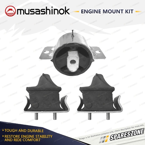 Front + Rear Engine Mount Kit for Mercedes Benz Sprinter W902 W903 W904 W905