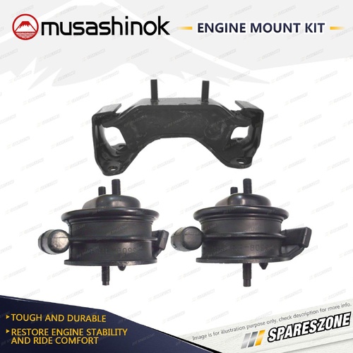 F+R Engine Mount Kit for Subaru Forester SF5 Impreza GC GF Liberty BC 5 Spd Man