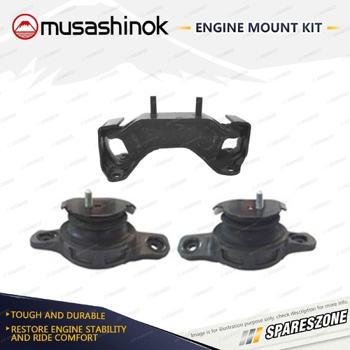 F+R Round Engine Mount for Subaru Forester SH Impreza GR Liberty BL BP 5 Spd Man