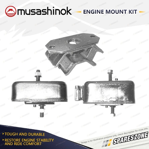 Front + Rear Engine Mount Kit for Suzuki Vitara SE416 1.6L - Front 66mm Height