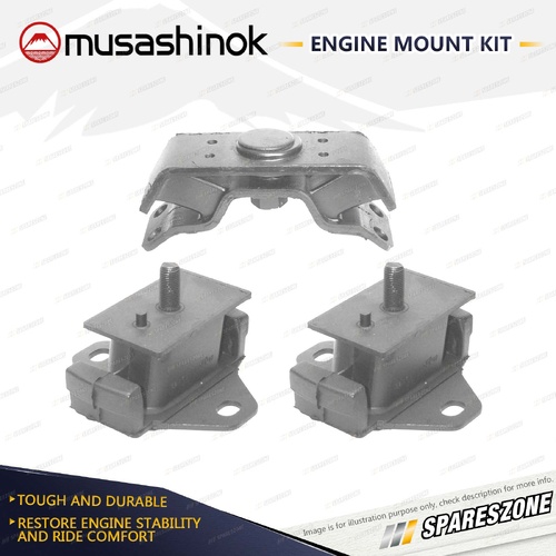 Front Rear Engine Mount Kit for Toyota Hilux LN 46 65 106 RN46 2.0 2.2 2.4 2.8L