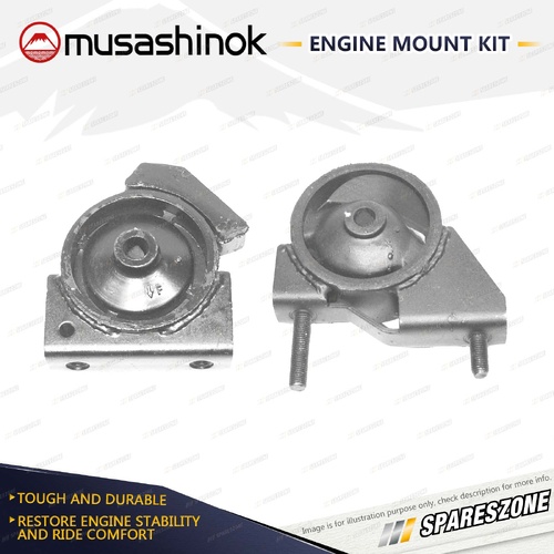 Front + Rear Engine Mount Kit for Toyota Corolla AE92 AE93 AE94R 1.6 1.8L 89-94