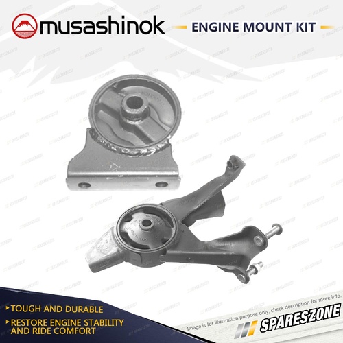 Front + Rear Engine Mount Kit for Toyota Corona ST170 ST171 1.8L 2.0L Auto Man.