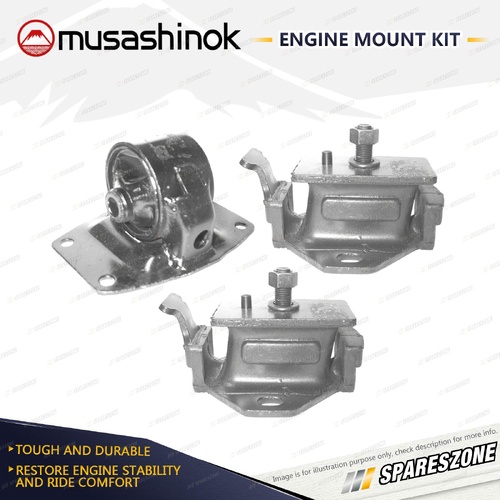 Front + Rear Engine Mount Kit for Toyota Liteace YM40 YM41 Tarago YR31 2.0L 2.2L