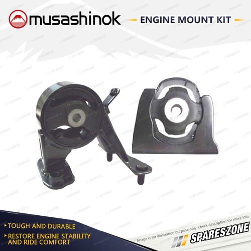 Front + Rear Engine Mount Kit for Toyota Tarago ACR50 2.4L 4Cyl 2AZFE 3/05-On