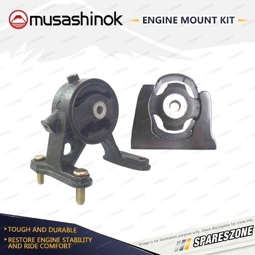 Front + Rear Engine Mount Kit for Toyota Rav 4 ACA33 2.4L 4Cyl 4WD 06-13 Auto