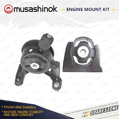 Front + Rear Engine Mount Kit for Toyota Rav 4 ACA33 2.4L 4Cyl 4WD 06-13 Manual