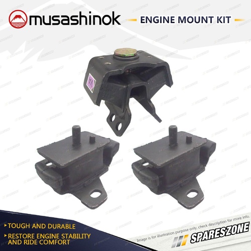 Front + Rear Engine Mount Kit for Toyota Hilux GGN15R GGN25R 4.0L V6 RWD Auto