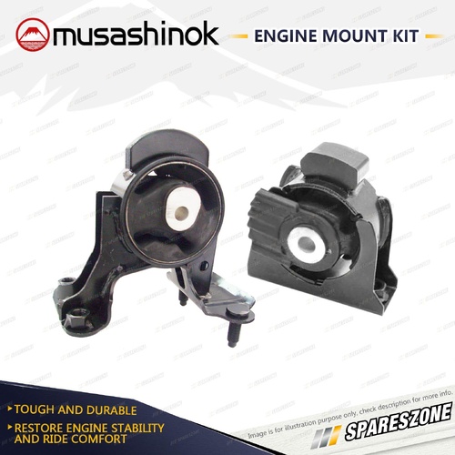 Front + Rear Engine Mount Kit for Toyota Rav 4 ASA44 2.5L 4Cyl AWD 2ARFE 13-19