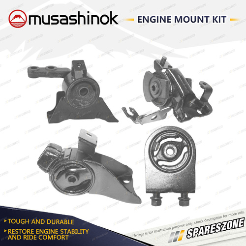 Full Engine Mount Kit for Mazda 323 BJ Astina Protege 1.6L 4Cyl ZM 98-02 Manual