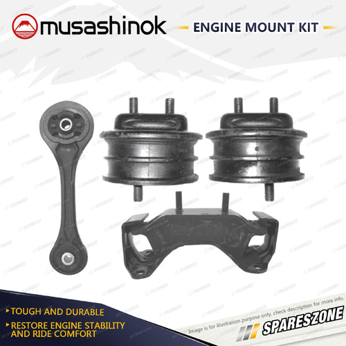 Full Engine Mount Kit for Subaru Impreza GD9 GG9 2.0L 4Cyl AWD 00-07 5 Spd Man