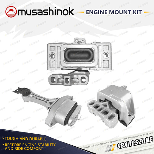 Full Engine Mount Kit for VW Beetle 1Y 9C 9C1 1C1 Bora 1J Golf MK 4 97-11 AT MT