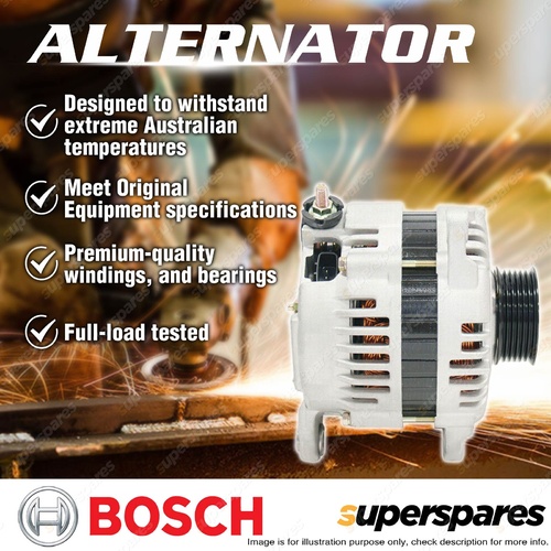 1 x Bosch Alternator for Nissan Maxima A32 A33 3.0L V6 Sedan VQ30DE