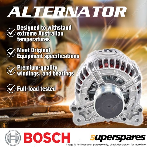 Bosch Alternator for Skoda Fabia Octavia Rapid Superb Yeti With Start-Stop