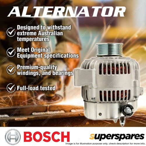 Bosch Alternator for Toyota Landcruiser UZJ100 2UZ-FE Soarer UZZ31 Petrol 1UZ-FE