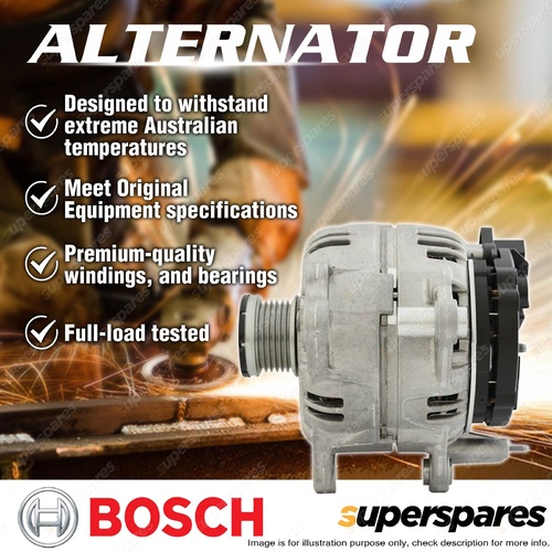 Bosch Alternator for Volkswagen Golf Vi 5K1 Tiguan 5N2 1.4L 4 Cyl Petrol