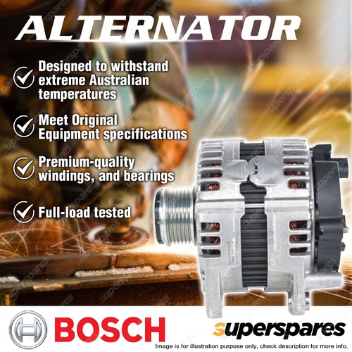 Bosch Alternator for Audi Q7 4L 3.0L CRCA 4 Door SUV 176KW 10/2011-07/2015