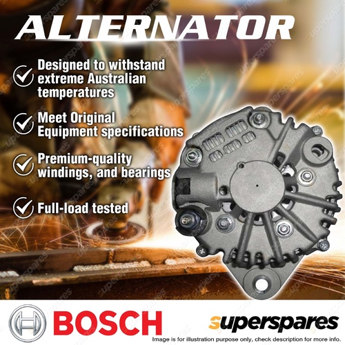 Bosch Alternator for Holden Rodeo RA 3.5L 6VE1 147KW 03/2003-11/2005